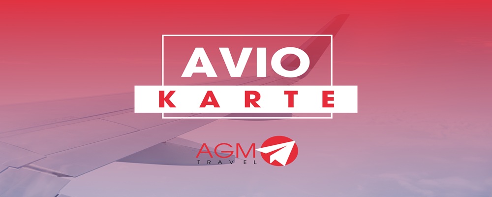 agm travel avio karte